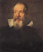 Portrait of Galileo Galilei Justus Suttermans